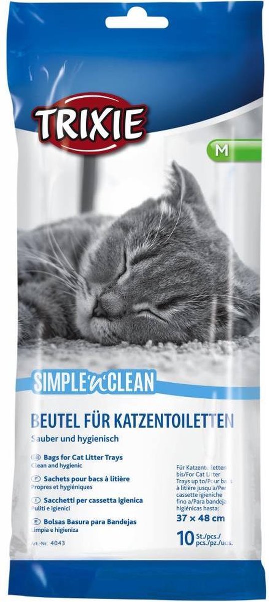  Trixie Kattenbakzak Simple'n'Clean L 10 Stuks