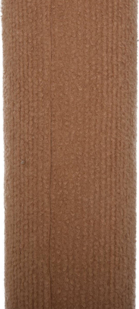 Merkloos Krabpaal In Hoogte Verstelbaar - Kattenkrabpaal - Krabpaal Voor Katten - Kattenspeeltjes - Katten - Bruin - 43L X 27B X 228-260H Cm