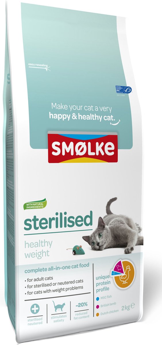  Smolke Sterilised Weight Control Light - 2 Kg