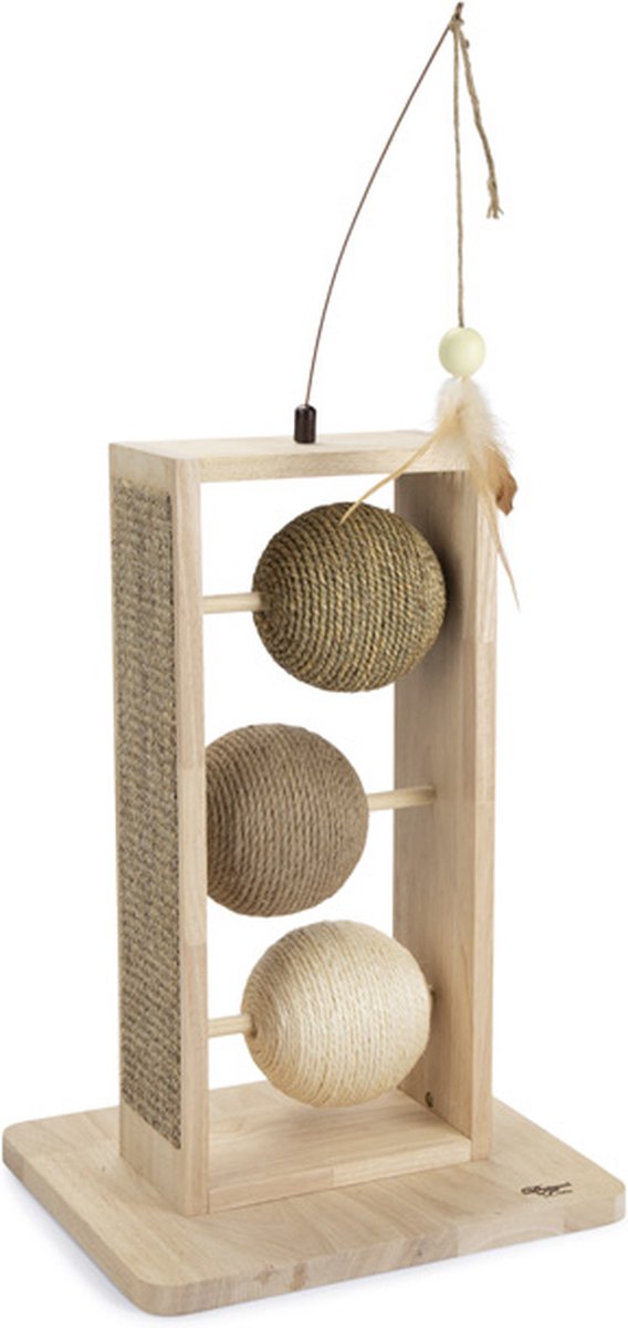  Designed By Lotte Kattenkrabbollen Lomax 34.5x29.5x50 Cm Hout