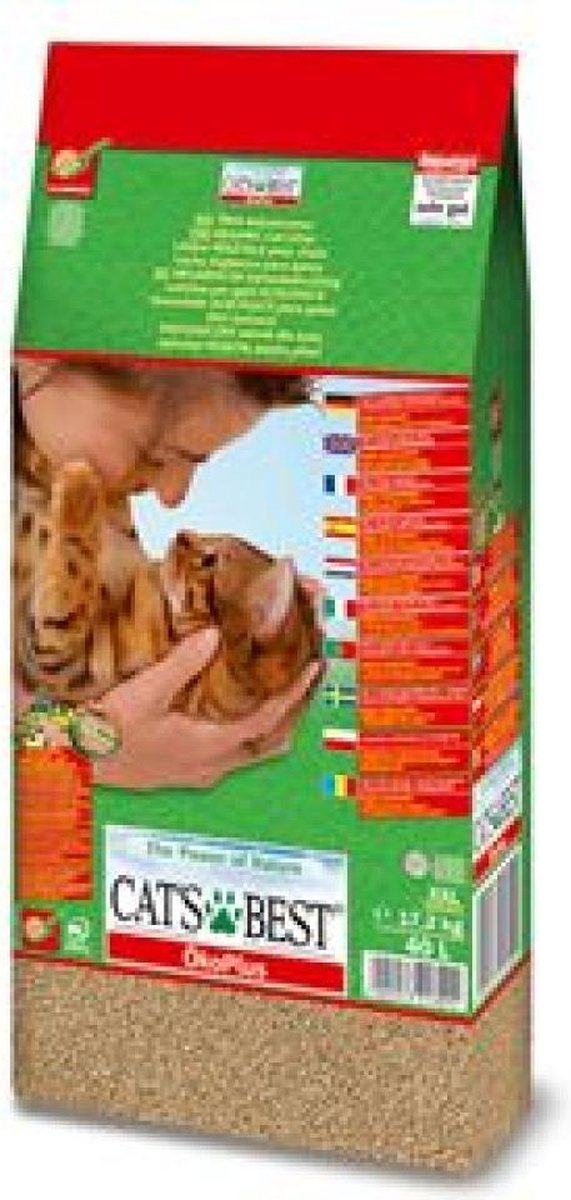 Cat's Best Oko Plus Korrels - Kattenbakvulling - 40 L