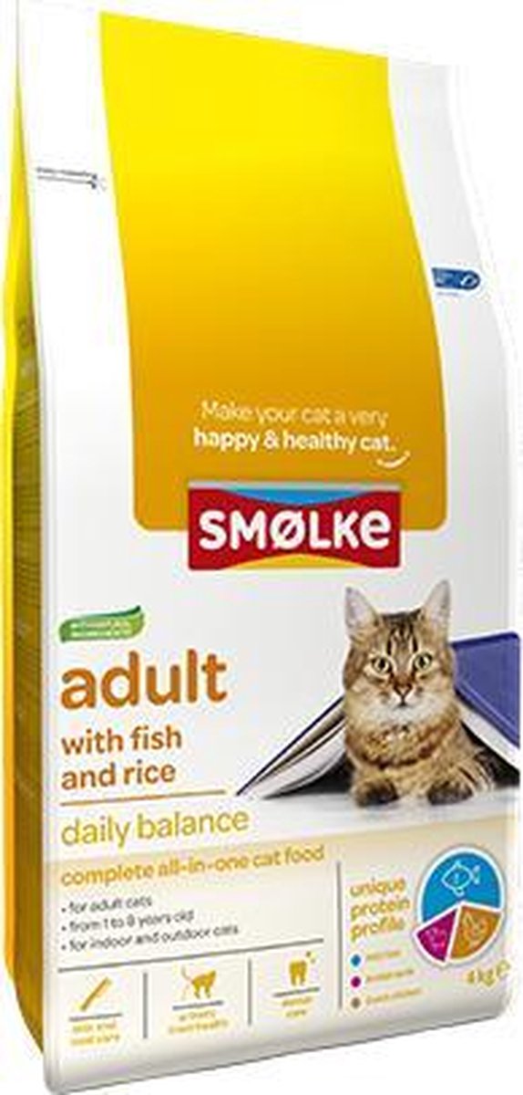  Smolke Adult Fish &amp; Rice 10 Kg - Kat