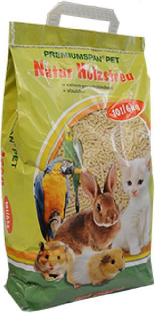  Kattenbakvulling Houtkorrel PREMIUMSPAN - 10 L