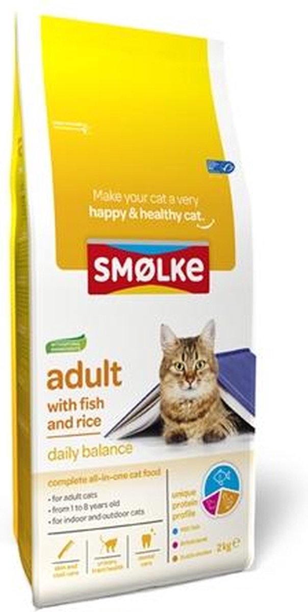 Smolke Adult Fish &amp; Rice 10 Kg - Kat