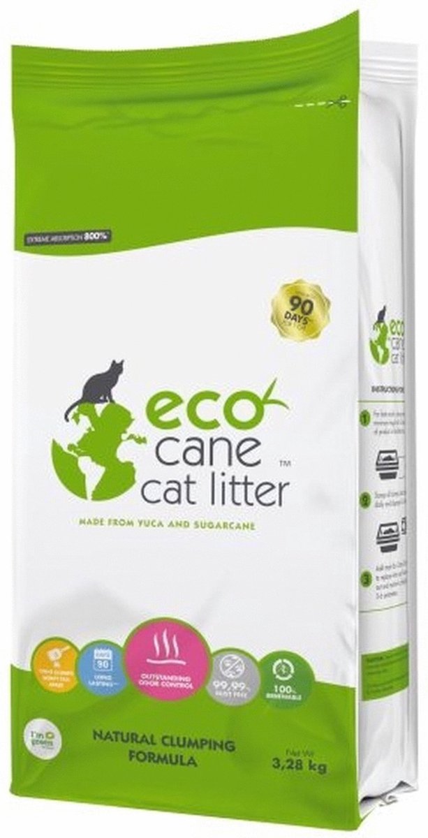  Eco Cane Kattenbakvulling 3,28kg