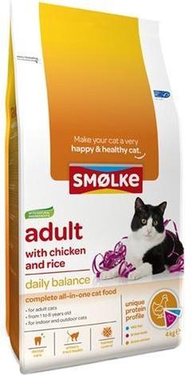  Smolke Adult Chicken &amp; Rice 10 Kg - Kat