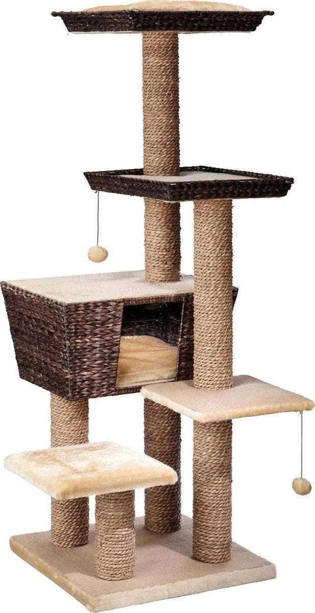  Ebi Krabpaal Trend Curacao - Bruin - 48 X 48 X 141cm