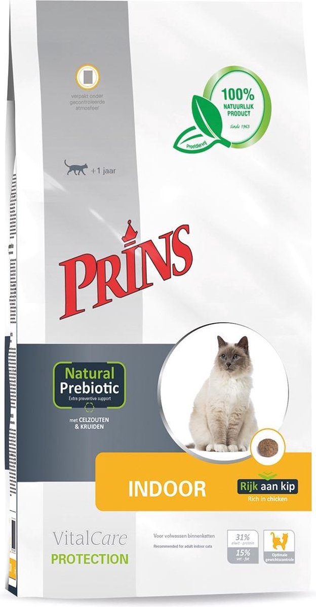  Prins VitalCare Protection Indoor Kattenvoer 5 Kg