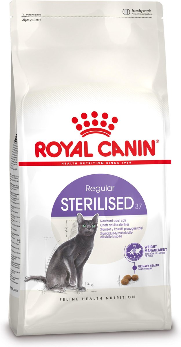  Royal Canin Sterilised 37 - Kattenvoer - 4 Kg