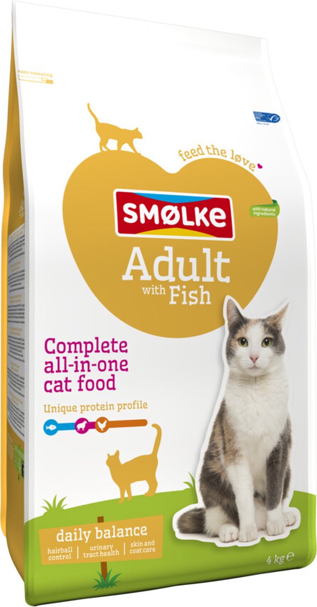  Smolke Adult Fish &amp; Rice 4 Kg - Kat