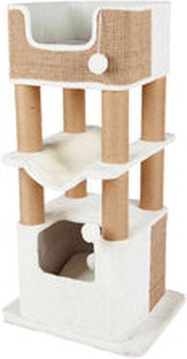  Trixie Krabpaal Lucano Wit/Taupe - 58X48X110 CM