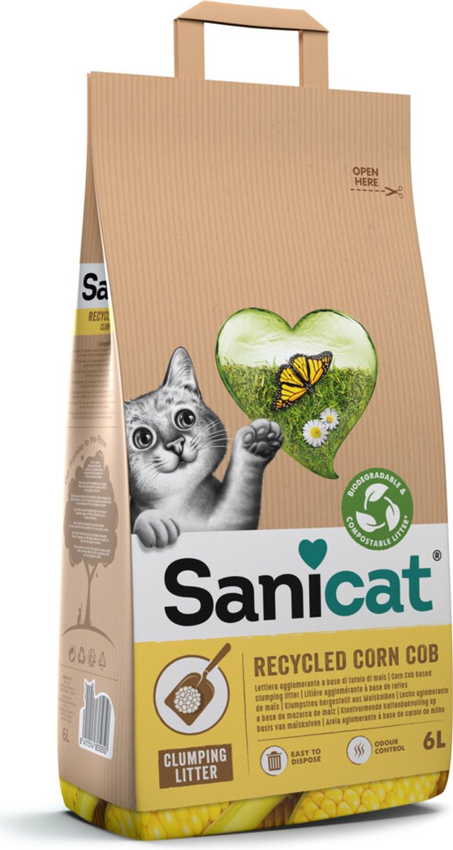 Sanicat Klontvormend Maïs 6 Liter