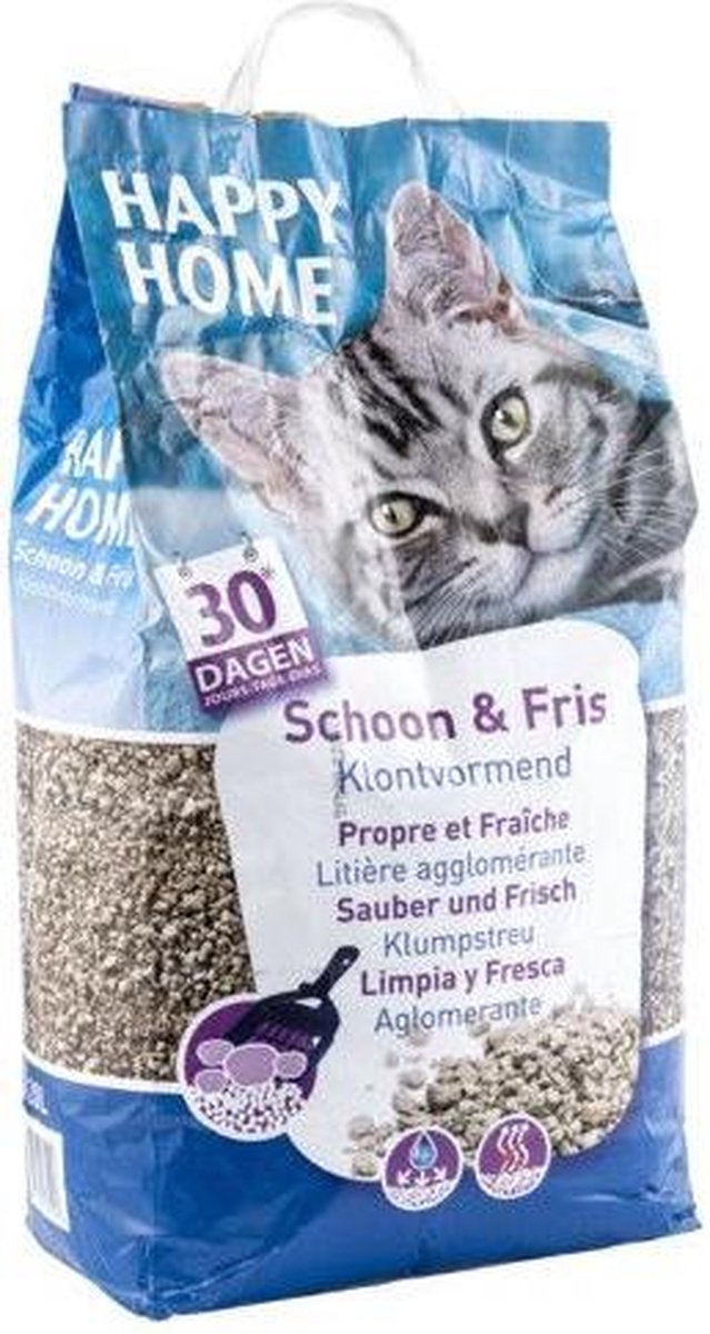  Happy Home Solutions Clumping Clean - Kattenbakvulling - 20 L