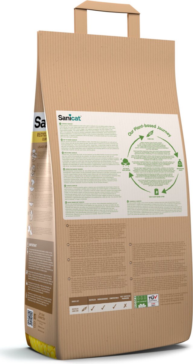  Sanicat Klontvormend Maïs 6 Liter