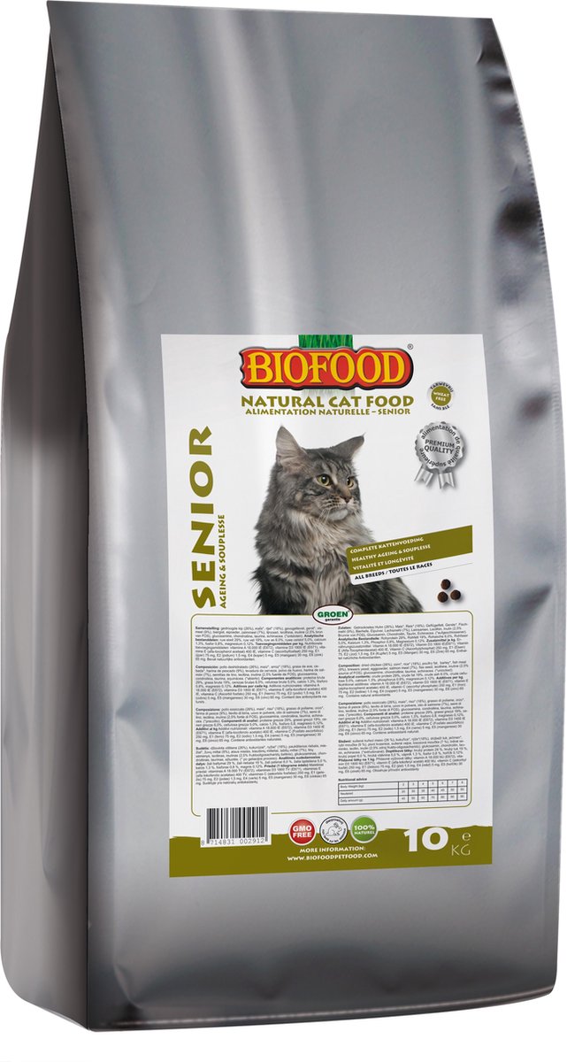  BF Petfood Kattenvoer Premium Senior Ageing 10 Kg