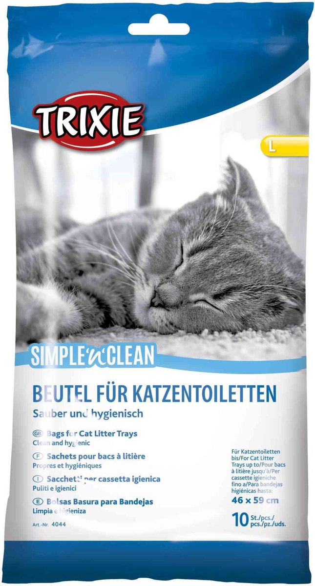  Trixie Kattenbakzak Simple'n'Clean L 10 Stuks