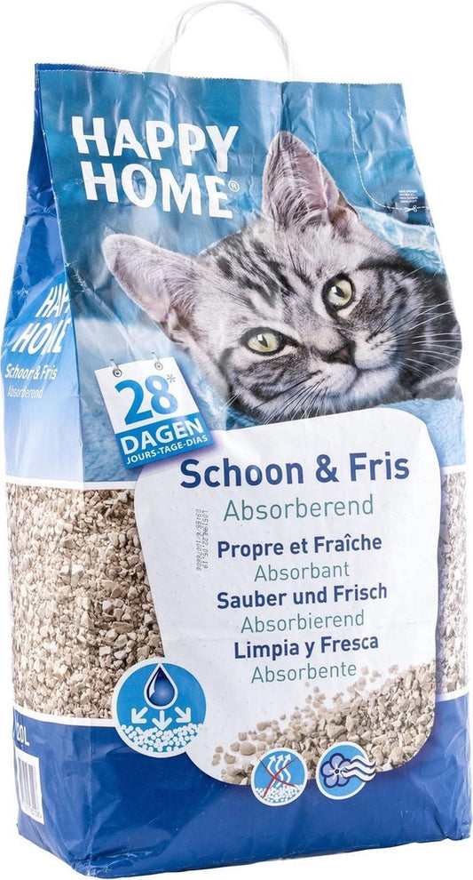  Happy Home Clean Fresh - Kattenbakvulling - 20 L