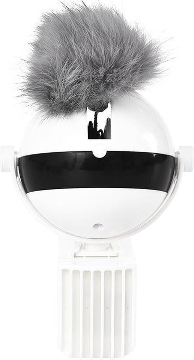 Merkloos Kattenhengel - Elektrisch Kattenspeelgoed - Kattenspeeltjes - Automatische Hengel - Kitten Speelgoed - Interactief Kattenspeelgoed - Bal - Katten - Poesjes - Kitten - Kat - Kattenbal - Kattenspeeltjes Intelligentie
