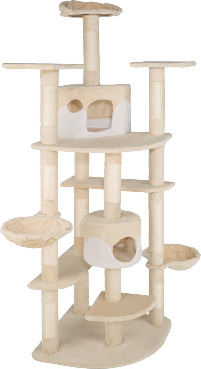  TecTake Nelly Krabpaal - 204 Cm - Beige