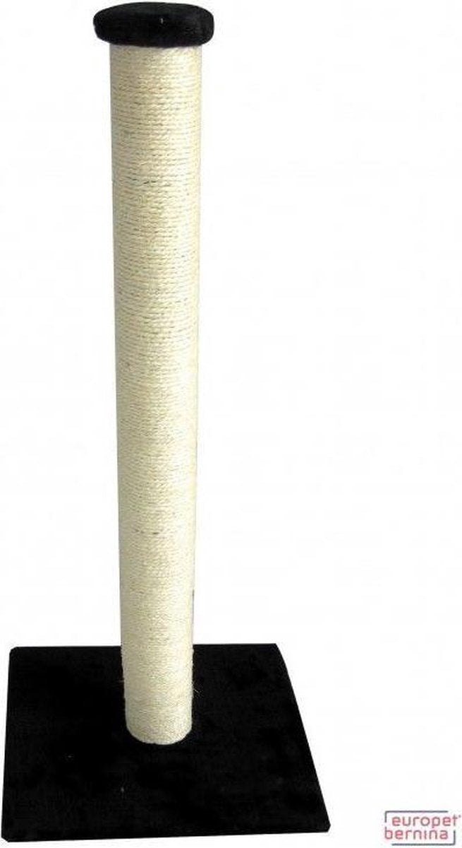 Trixie Ebi Classic Eco Highpost - Krabpaal - Zwart - 40 X 40 X 90 Cm