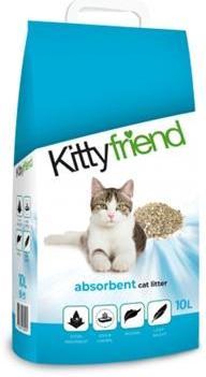  Kitty Friend Kattenbakvulling Absorbent 30 L