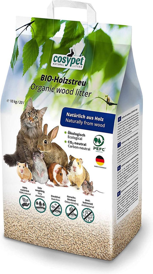 CosyPET Houtkorrels Kattenbakvulling 20L