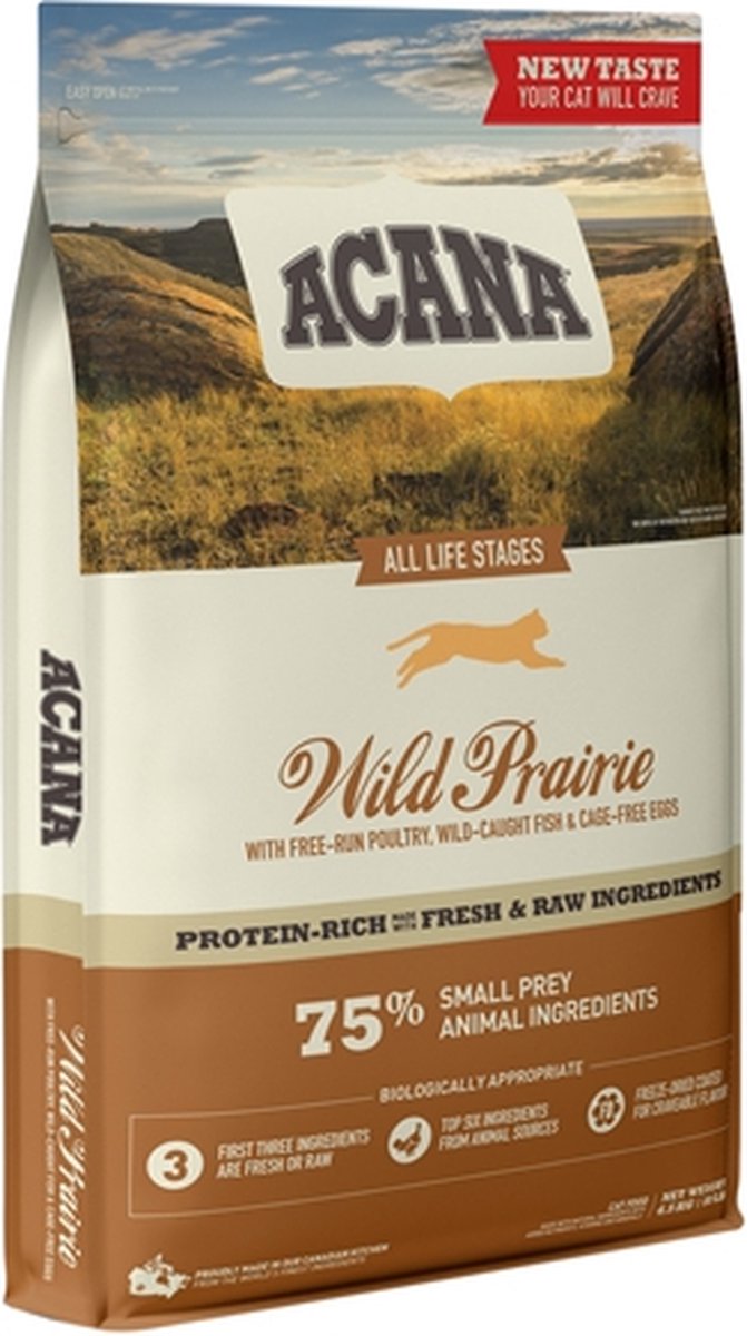  Acana - Cat Wild Prairie - Katenvoer - 4,5 Kg