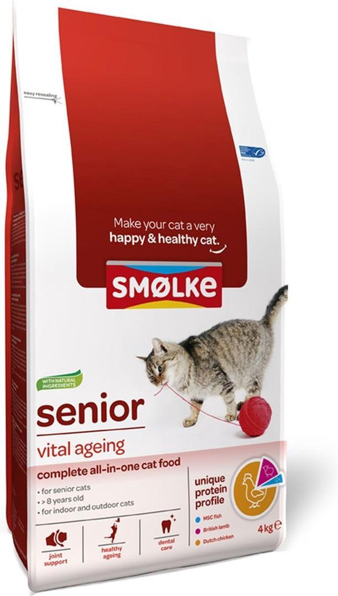  Smolke Senior Kat 4 Kg - Kat