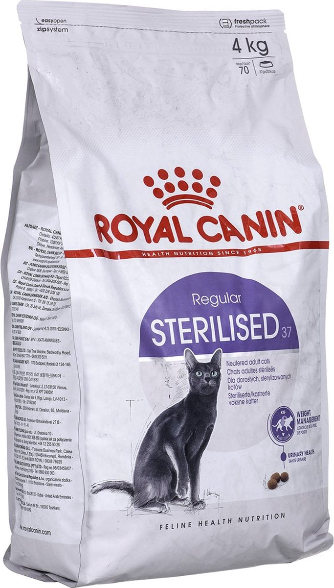  Royal Canin Sterilised 37 - Kattenvoer - 4 Kg