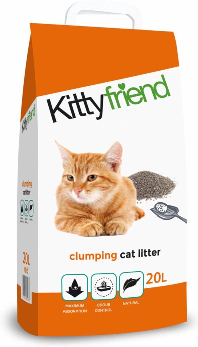  Kitty Friend Kattenbakvulling Clumping 20 L