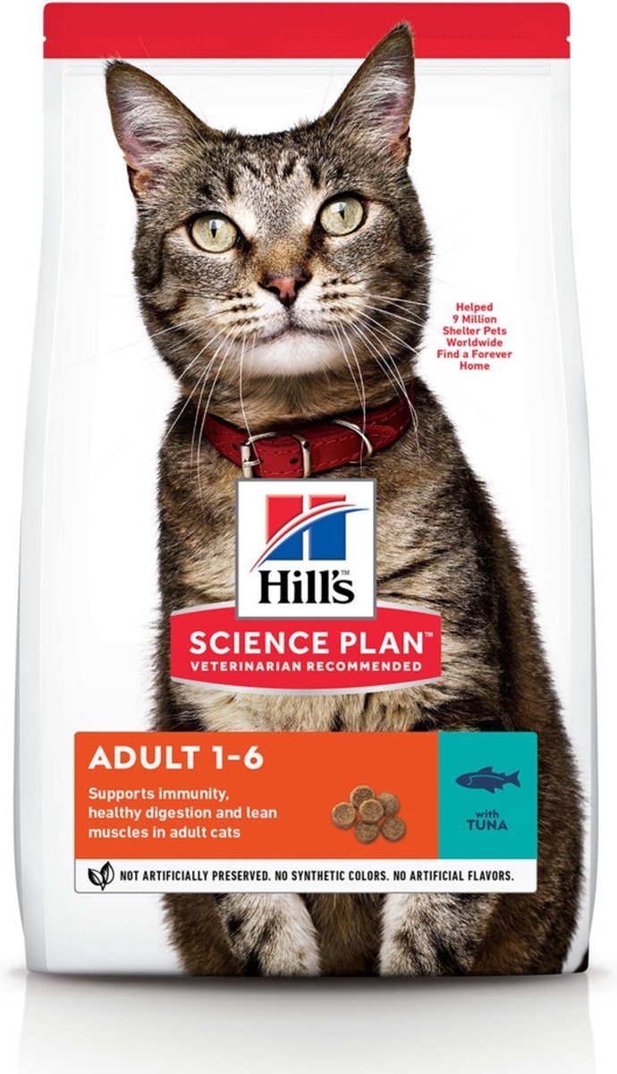  Hill's Science Plan Kattenvoer Adult Tonijn 7 Kg