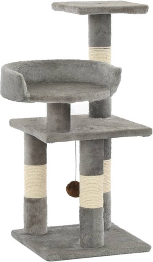  VidaXL Kattenkrabpaal Met Sisal Krabpalen 65 Cm Grijs