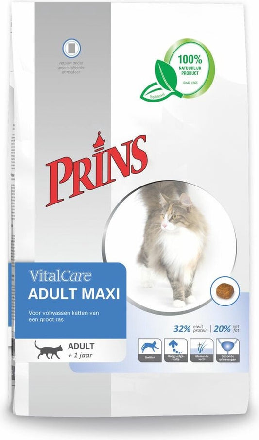  Prins VitalCare Adult Maxi - Kattenvoer - 10 Kg - Kat