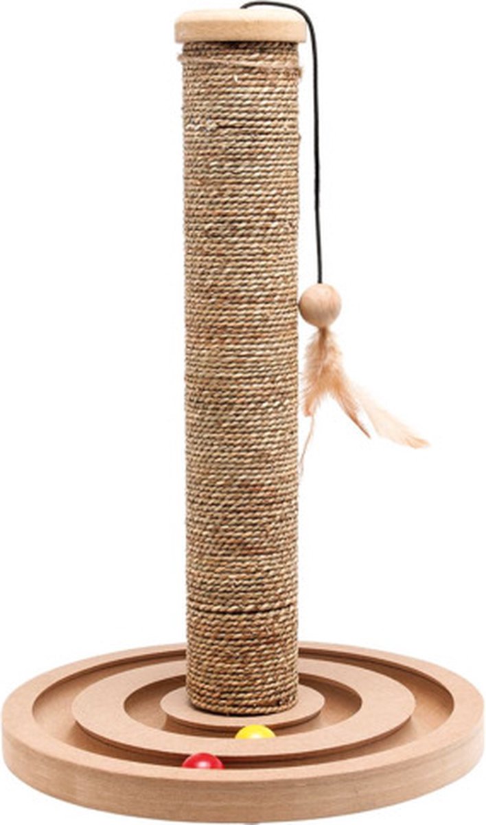  Flamingo - Krabpaal Brigitte - Beige - 30 X 30 X 44 Cm
