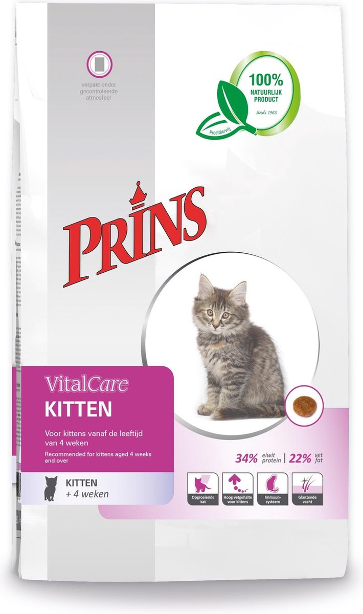  Prins VitalCare Kitten 5 Kg - Kat