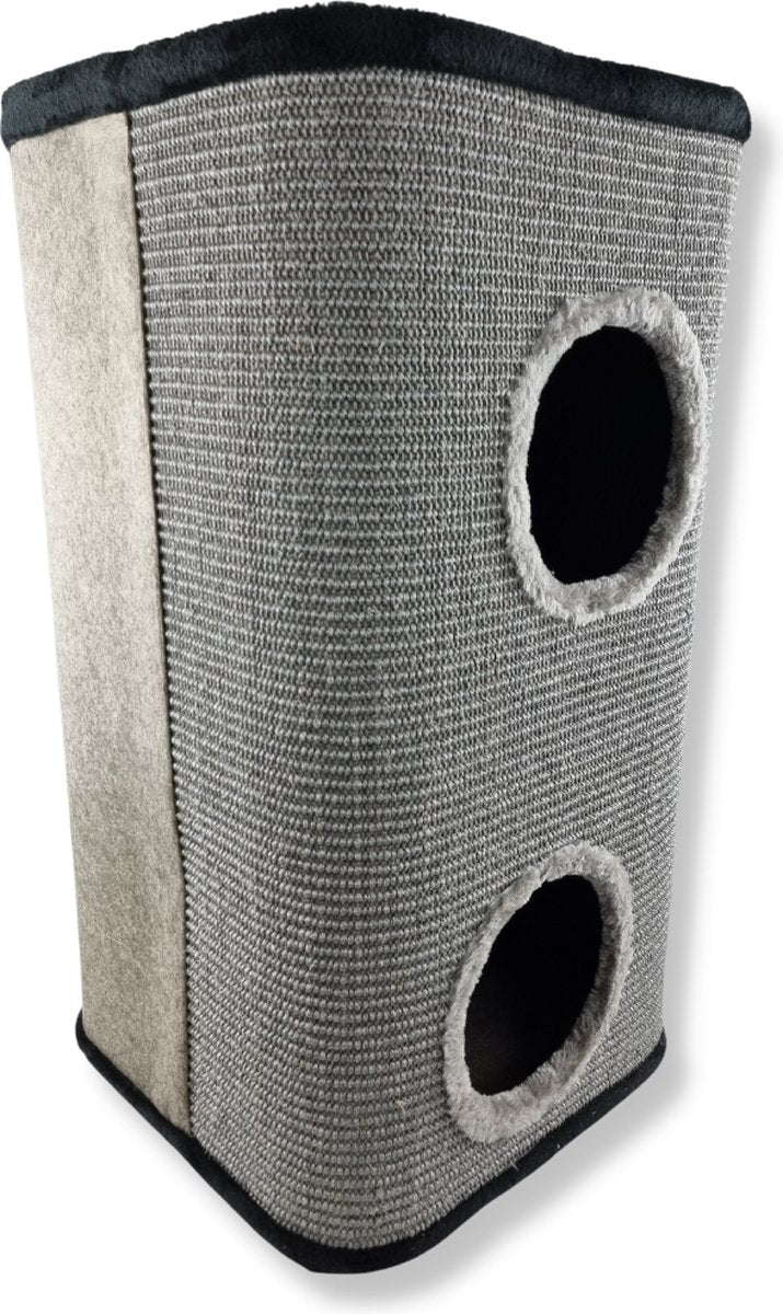  Topmast Krabton Cattower - Grijs - Maat L - 76 Cm - Krabpaal - Krabton Voor Katten