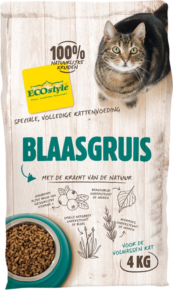  VITALstyle BLAASGRUIS - Kattenbrokken - 4 Kg