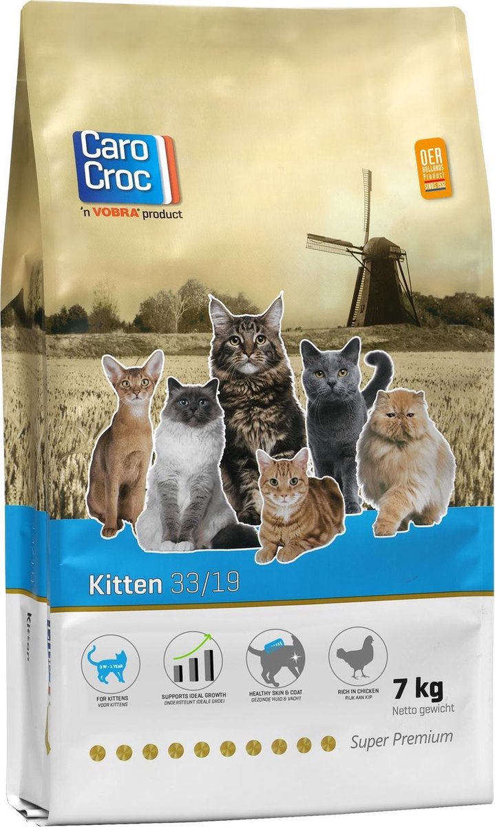  Carocroc Kitten Food - Kattenvoer - 7 Kg