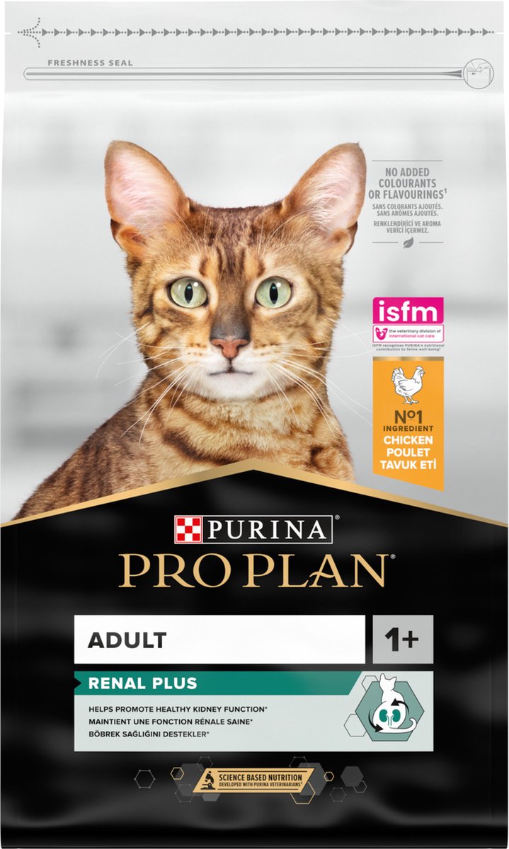  Pro Plan Adult Renal Plus - Katten Droogvoer - Kip - 10 Kg