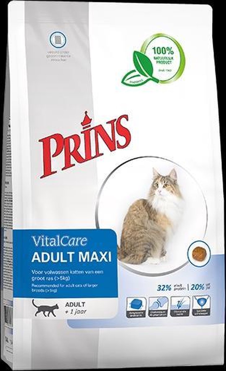  Prins VitalCare Adult Maxi - Kattenvoer - 10 Kg - Kat