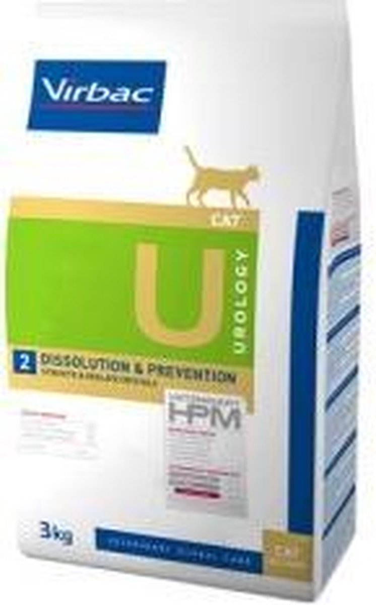 VIRBAC HPM FELINE Urology Struvite Dissolution U1 3KG