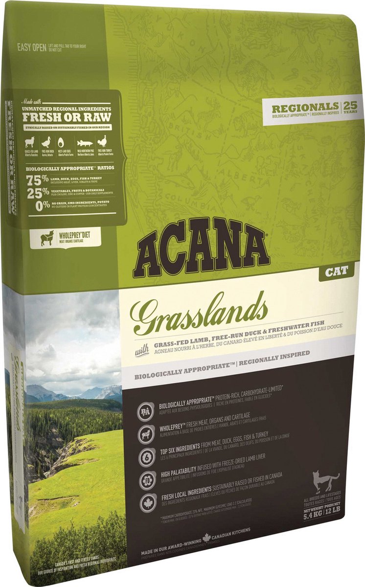  Acana Cat Grasslands 4,5 Kg - Kat