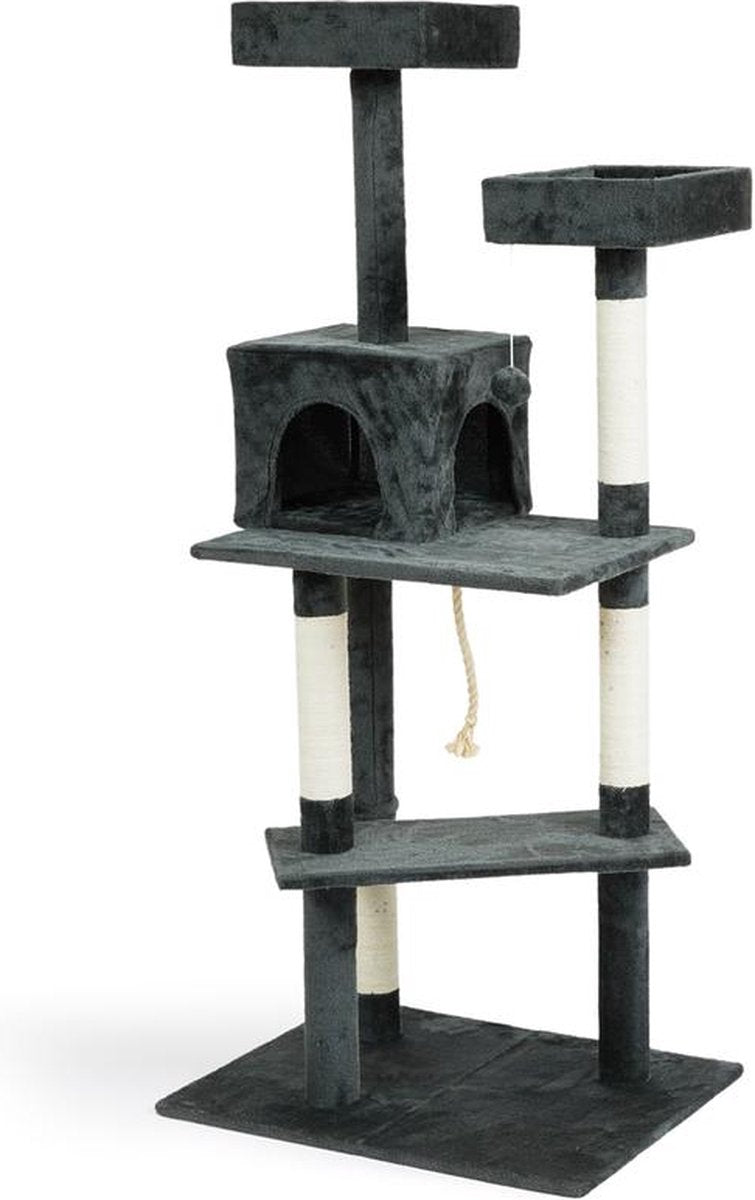  Grote Luxe Krabpaal Voor Katten - Kattenboom - 70x50x150 Cm