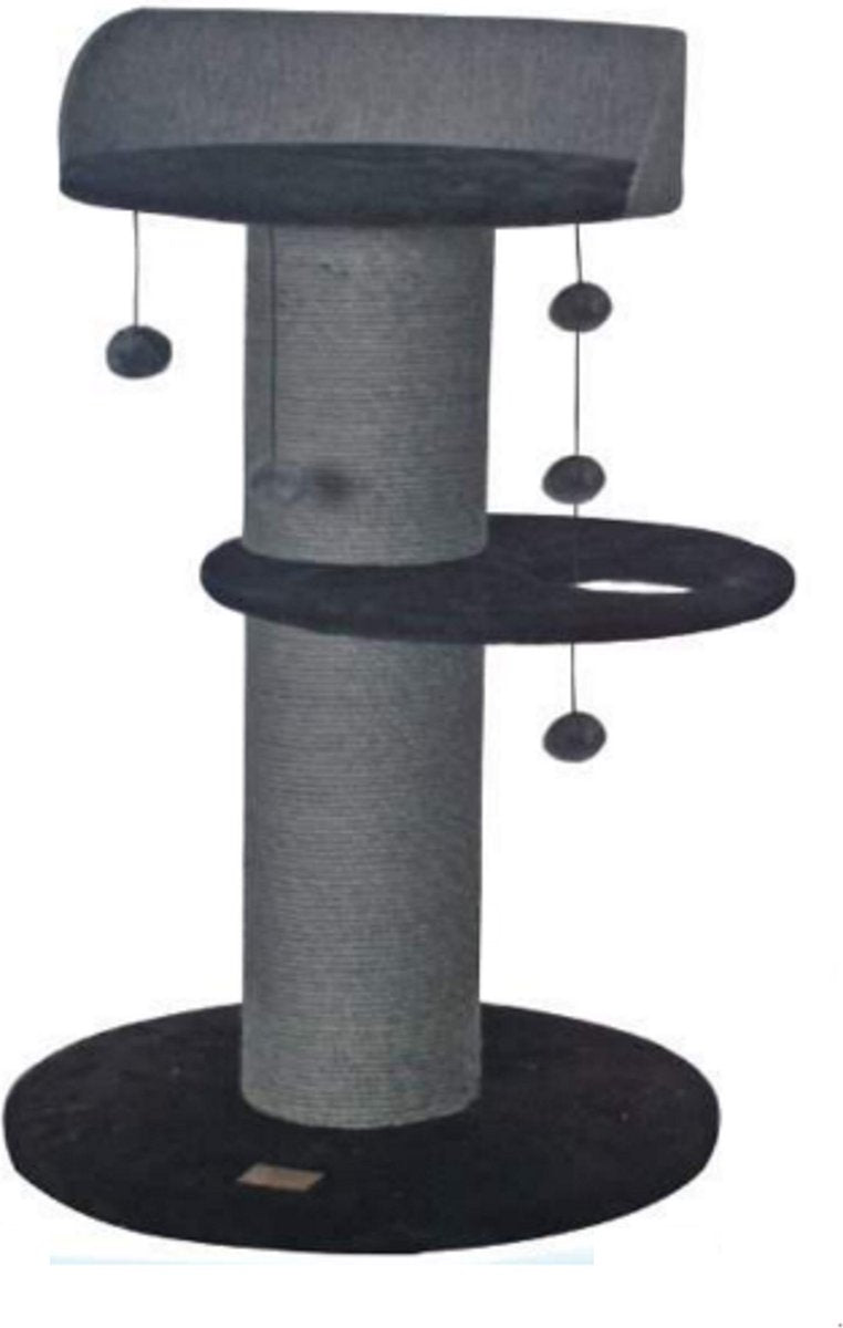  Topmast Krabpaal _ Klimpaal - Katten Big Cat - Amy - 60 X 60 X 105 Cm - Grote Kat- Sisal Stam 20 MM