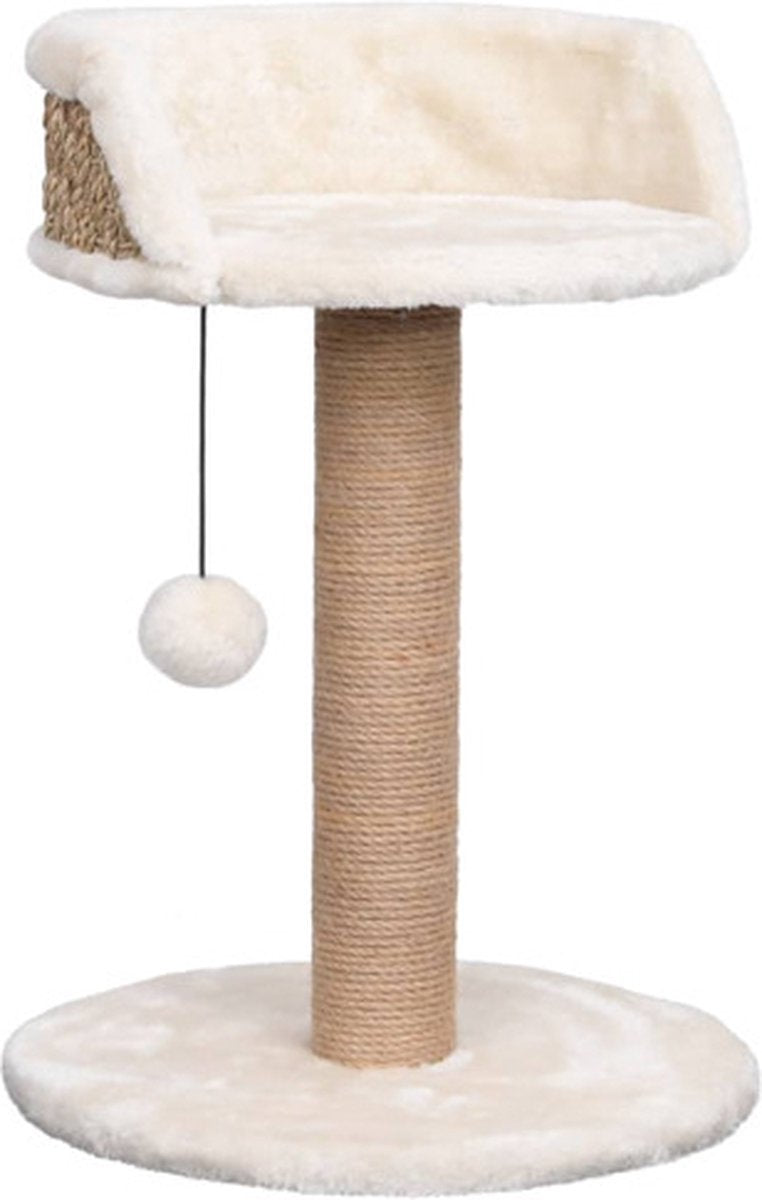  VidaXL Kattenboom Met Mandje 49 Cm Zeegras