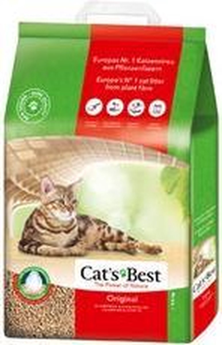  Cat's Best Original - Kattenbakvulling - 20 L