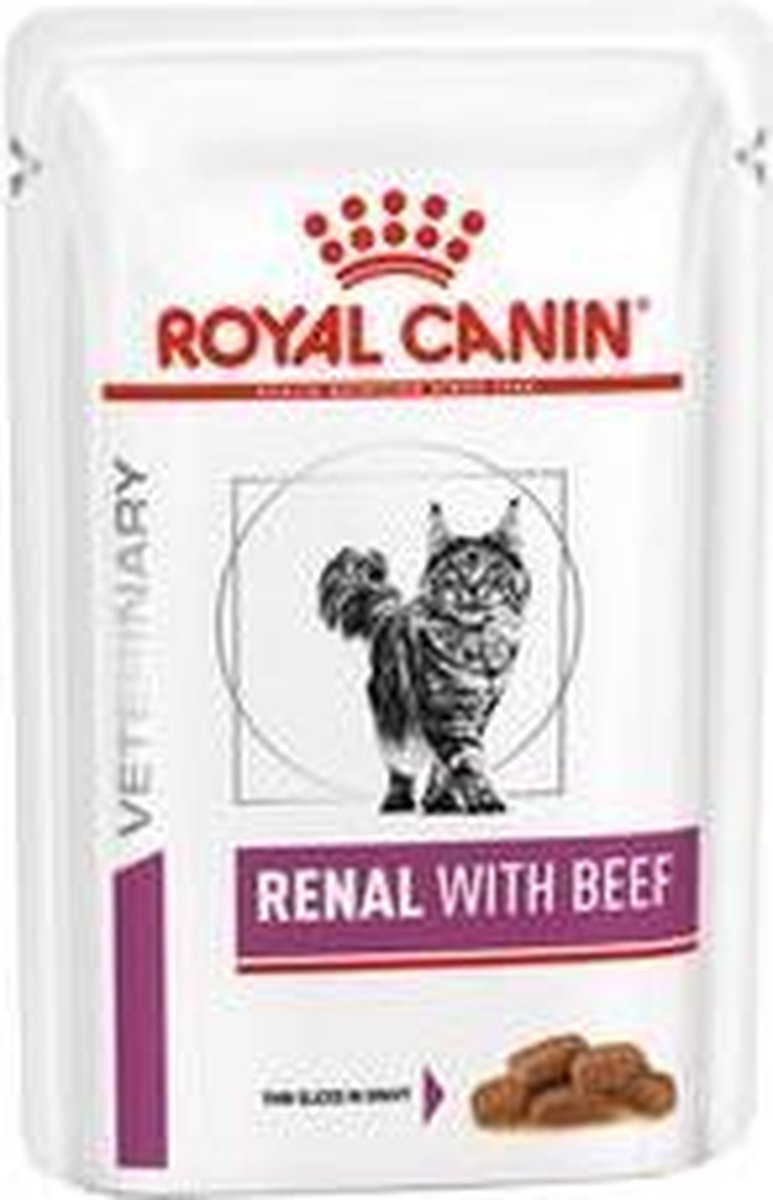  Royal Canin Renal - Rund - Kattenvoer - 12 X 85 G