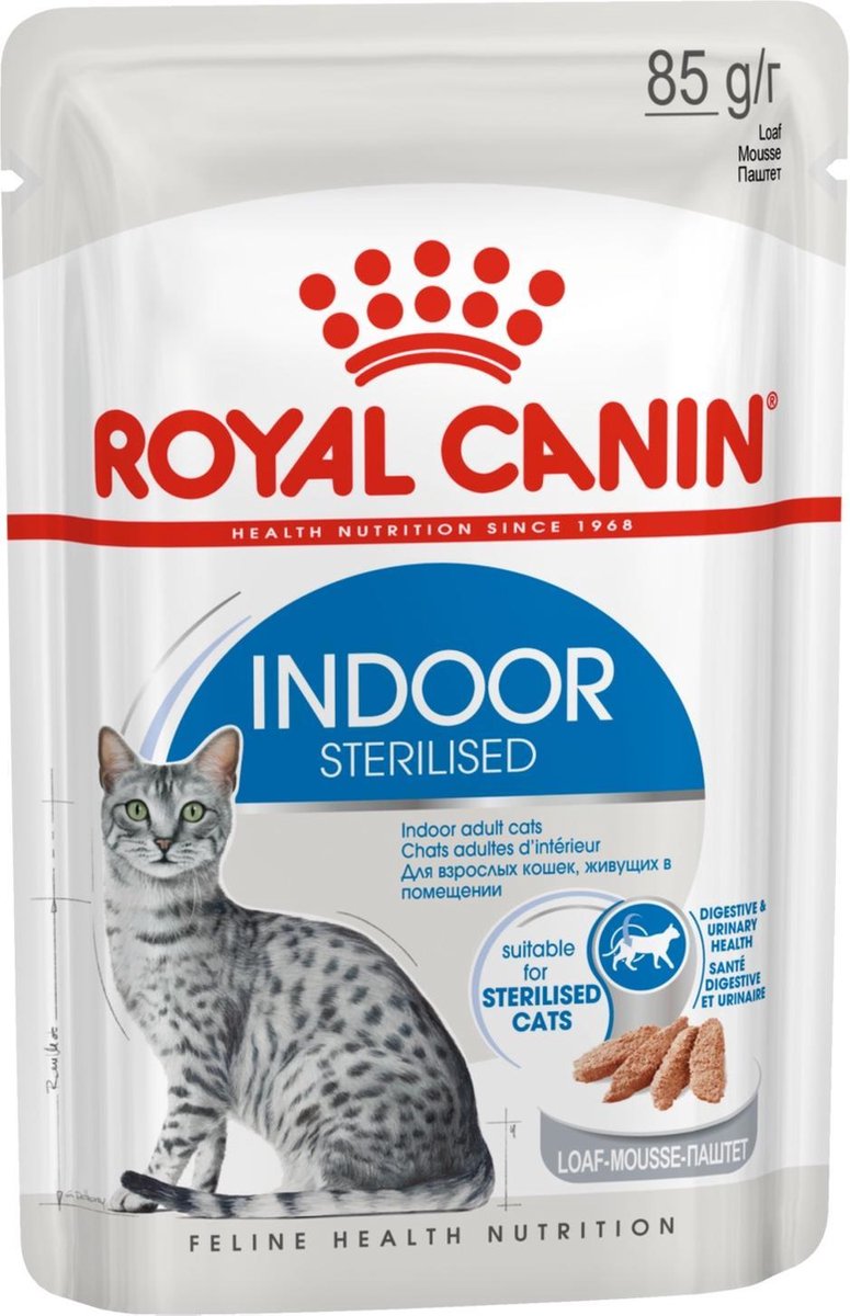  Royal Canin Feline Sterilised Indoor In Gravy