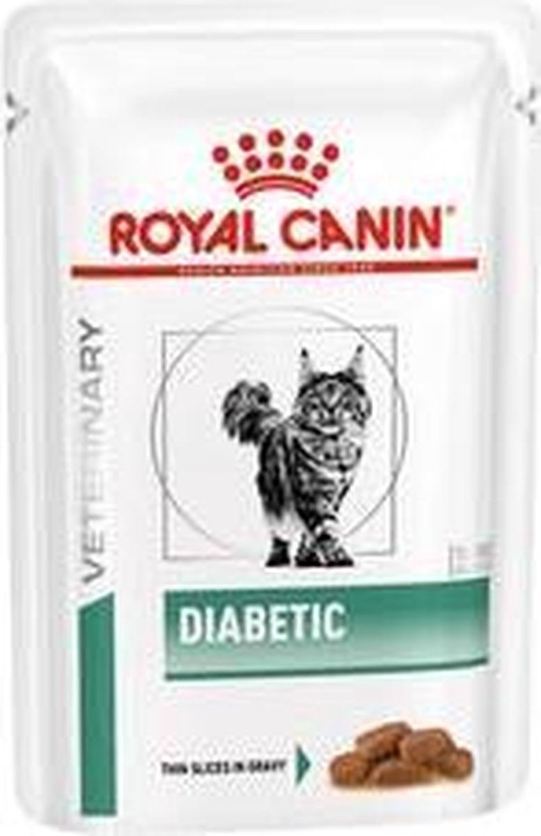  Royal Canin Diabetic Kat Natvoer 12x85 G