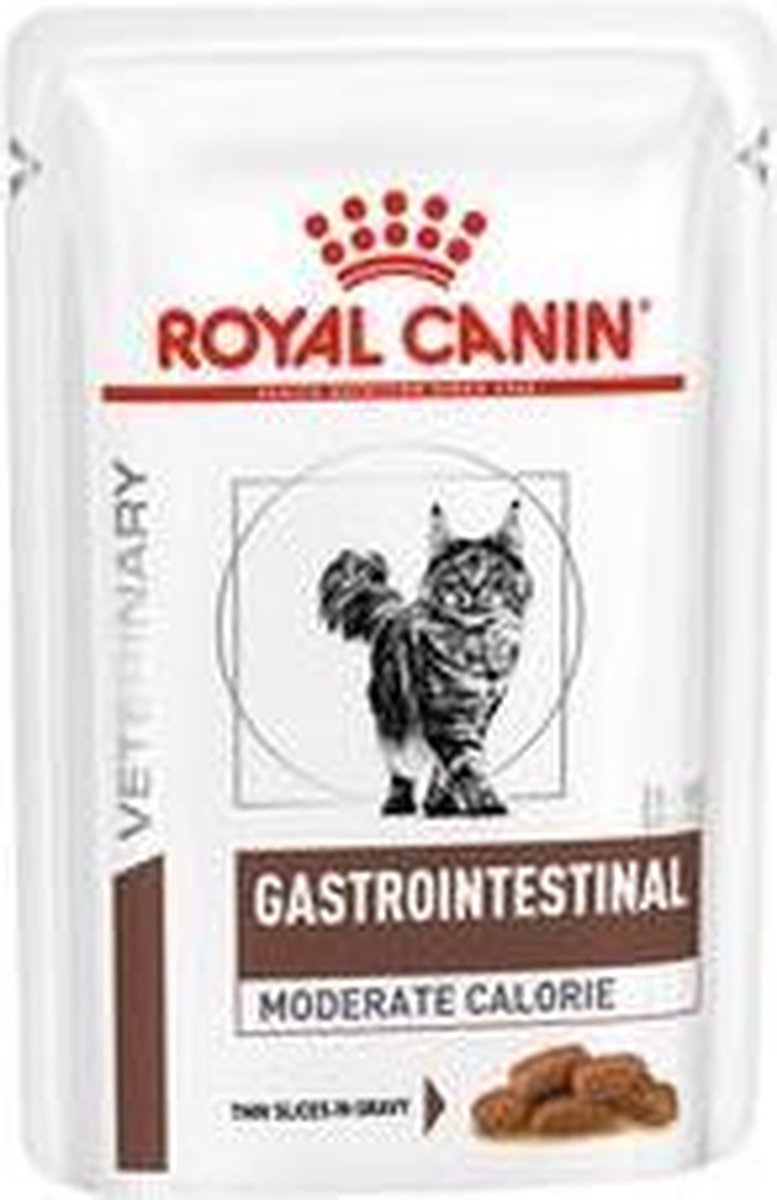  Royal Canin Gastro Intestinal Moderate Calorie Kat 12x85 Gr.